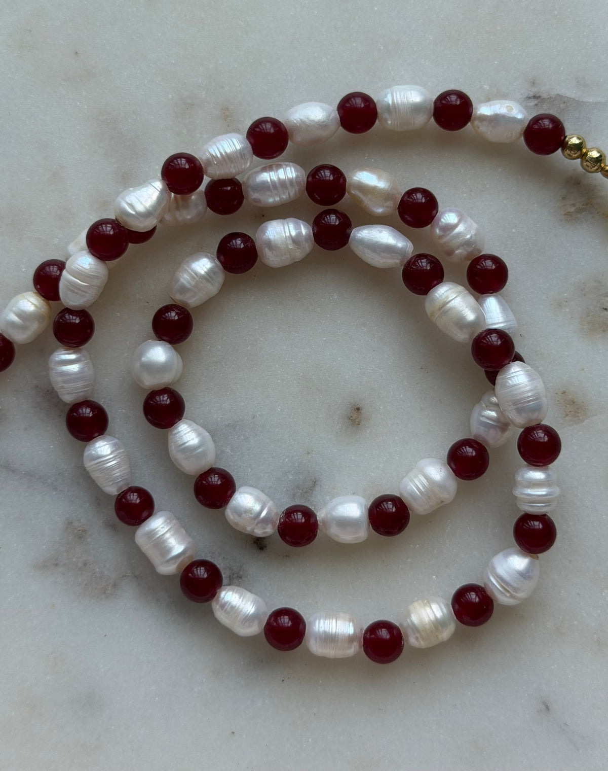 Cream and Crimson