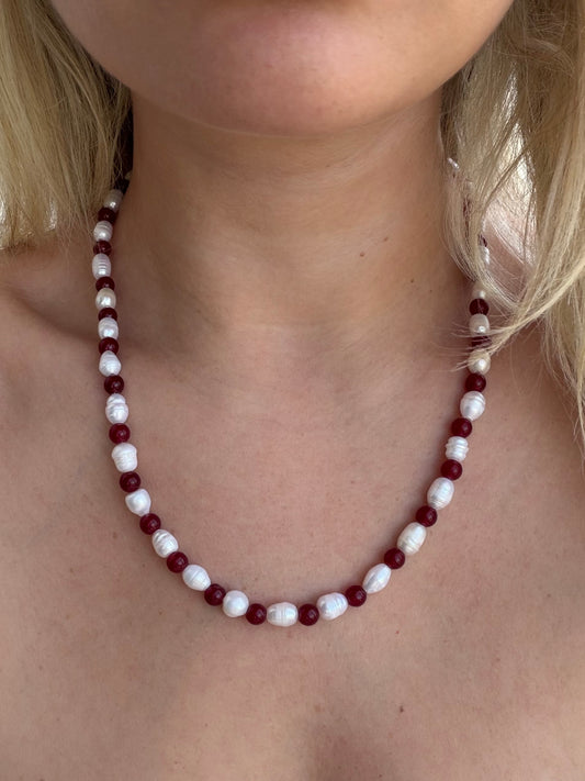 Cream and Crimson