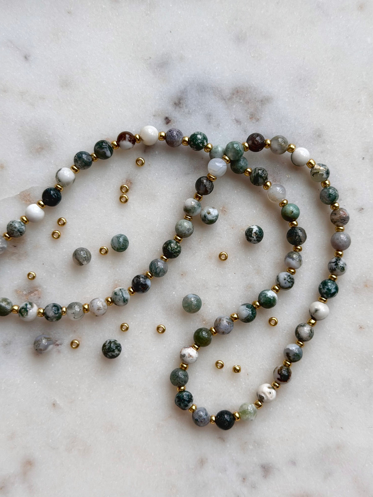Tree Moss Agate Necklace